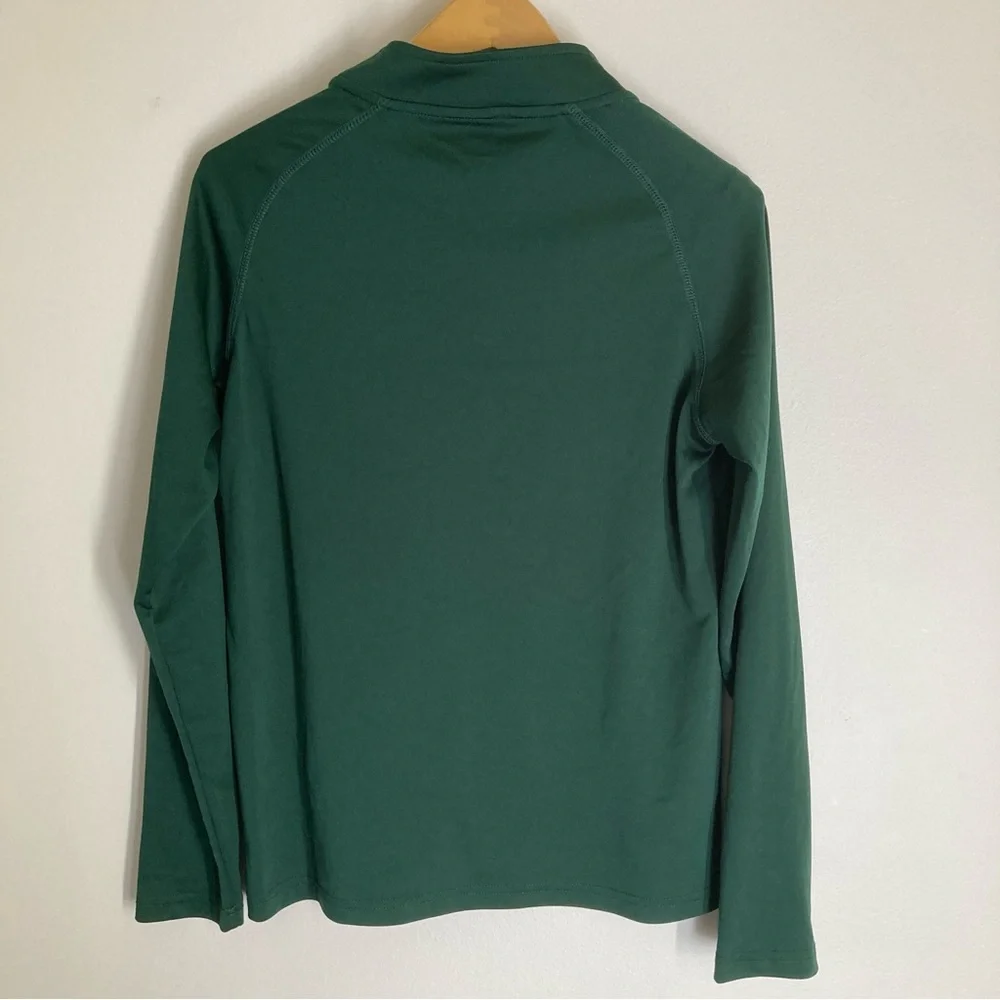 Youth MSU Green Quarter-Zip Pullover with Spartan Logo Size Large youth 16-18